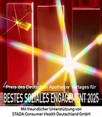 Auszeichnung Bestes Soziales Engagement 2025 des Deutschen Apotheker Verlages